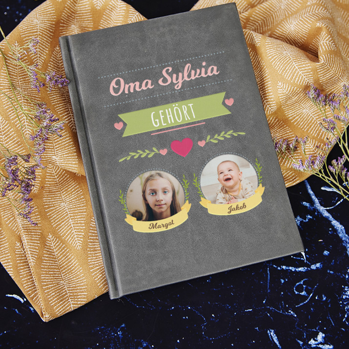 Oma gehört - Notizbuch A5 mit Aufdruck